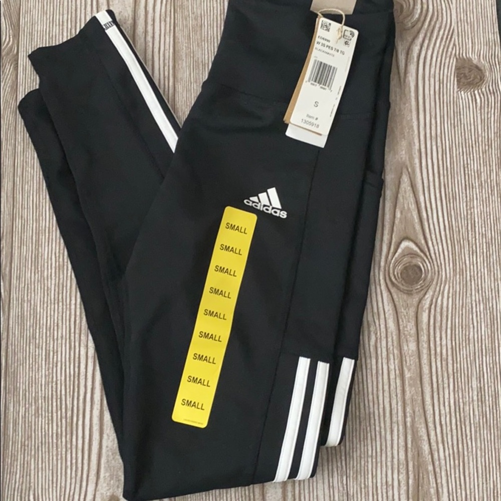 NEW Adidas 7/8 Length High Rise Leggings - size S